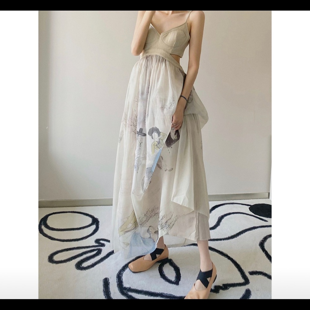 Braless dress